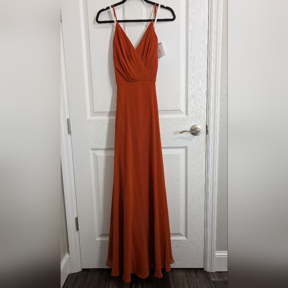 David's Bridal Bridesmaid Dress Sienna Style F20064